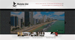 Desktop Screenshot of hoteluzi.com.br